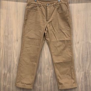 Duluth Trading Co Firehose Pants w/ Flannel 38x30